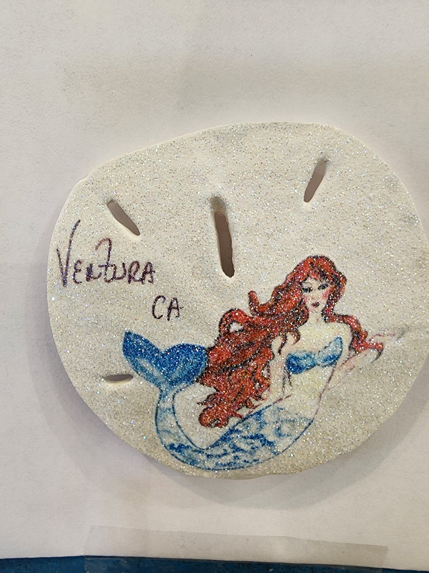Mermaid Sand Dollar Ornament