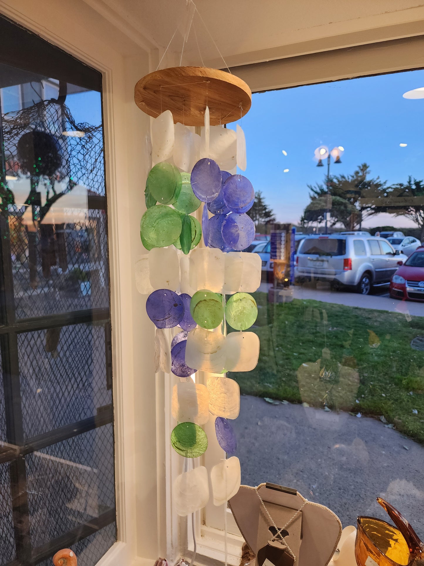 Multi Color Capiz Shell Mobiles